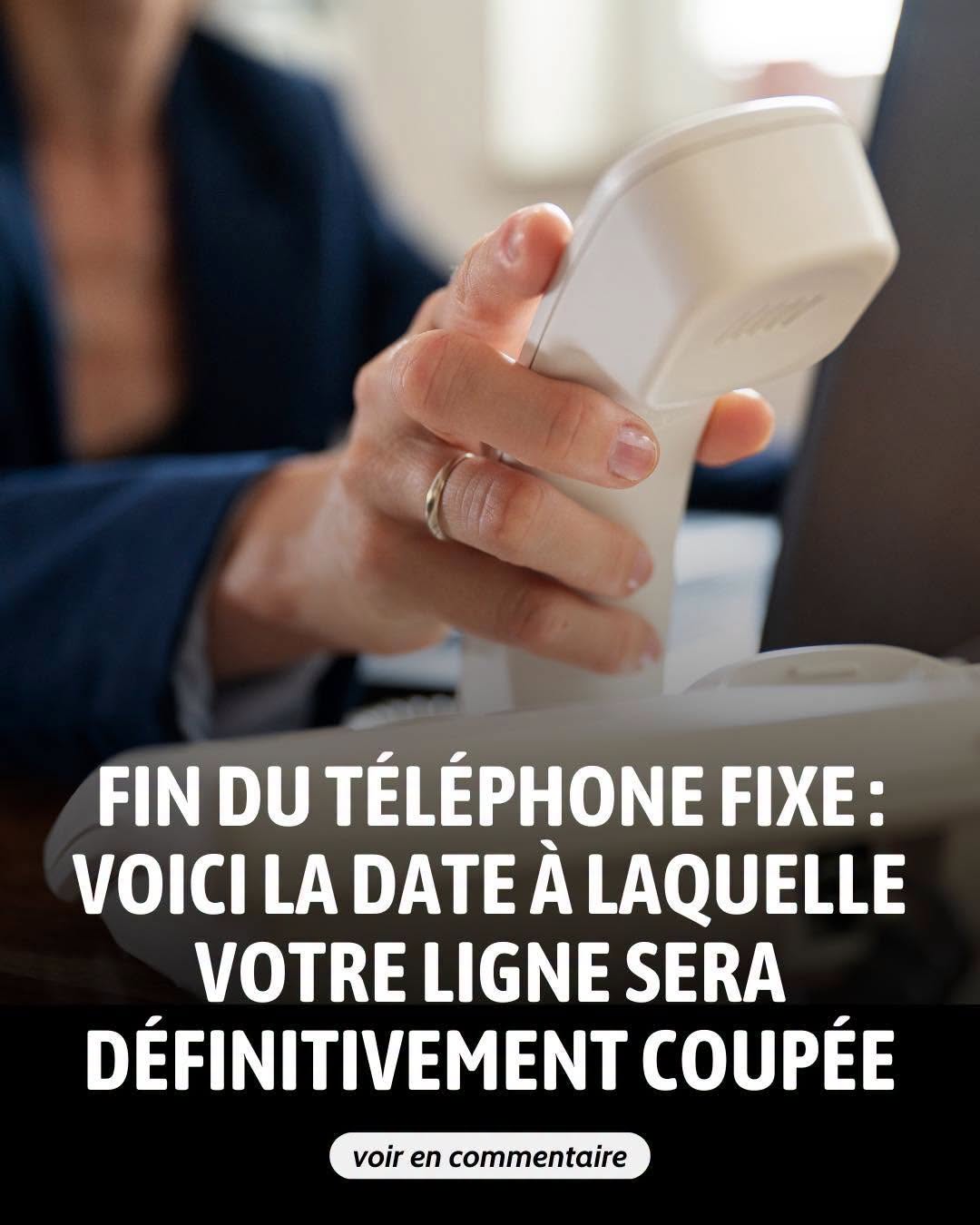 C’est Confirmé, le Téléphone Fixe Disparaît Bientôt et Voici Quand votre Ligne Cessera de Fonctionner.