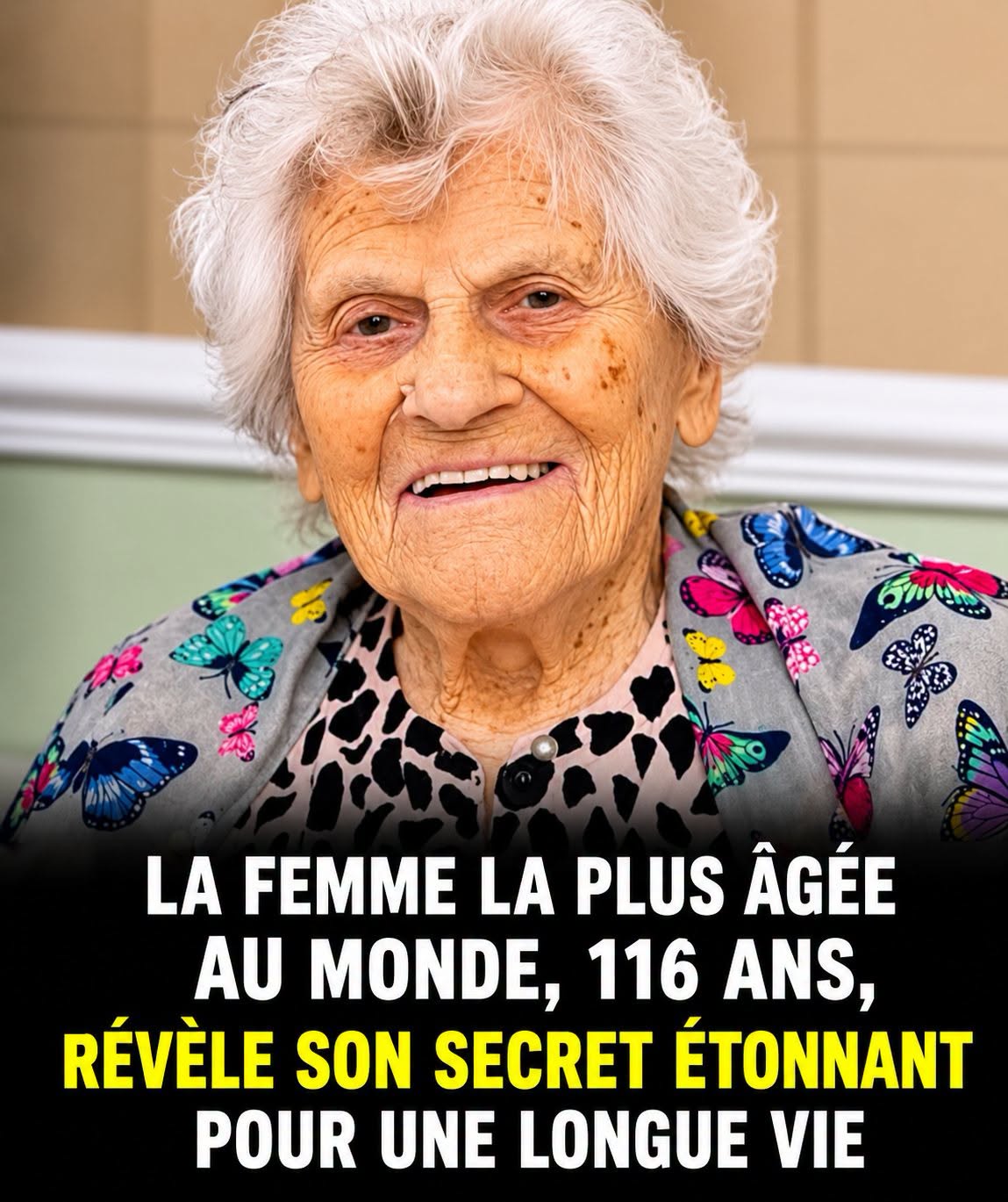 À 116 ans, la femme la plus âgée du monde révèle un secret de longévité vraiment surprenant
