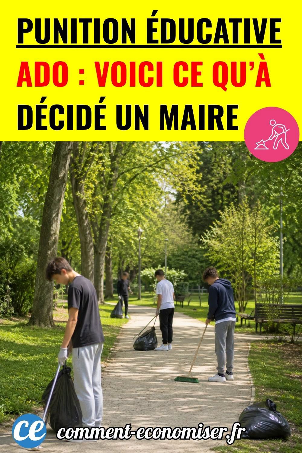 Après une soirée, des adolescents retrouvent un parc jonché de déchets et sont obligés par la mairie de tout ramasser