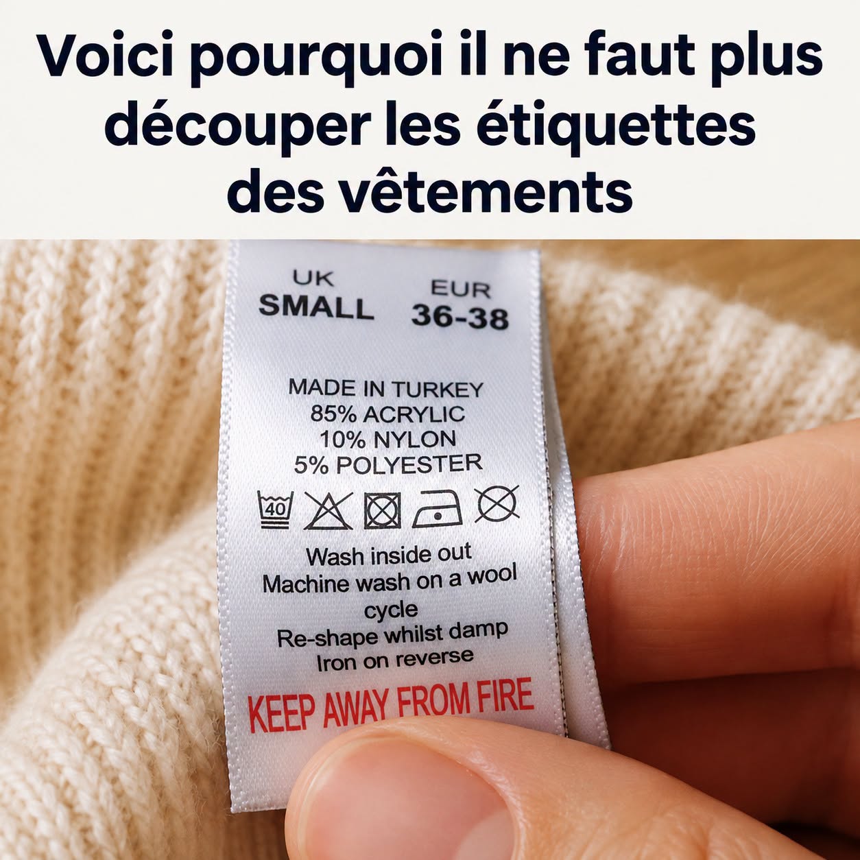 Pourquoi conserver l’étiquette des vêtements est essentiel pour leur entretien et revente