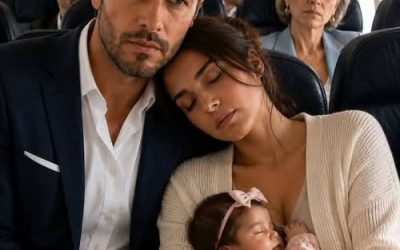 Elle a fait semblant de dormir sur l’épaule d’un inconnu dans l’avion… et sa vie a basculé à l’atterrissage
