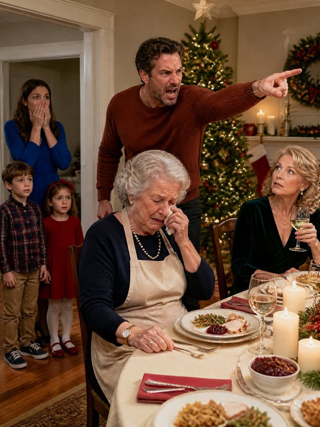 Elle a quitté son propre dîner de Noël après l’humiliation de trop — et sa réponse est devenue inoubliable
