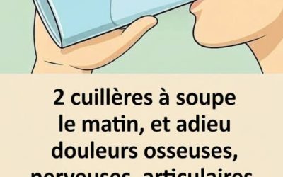 Deux cuillères le matin à jeun : l’astuce naturelle dont vous ne pourrez plus vous passer