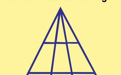 Saurez-vous trouver le nombre exact de triangles présents sur cette image ?