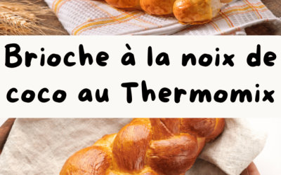 Brioche à la noix de coco au Thermomix : un nuage exotique et fondant