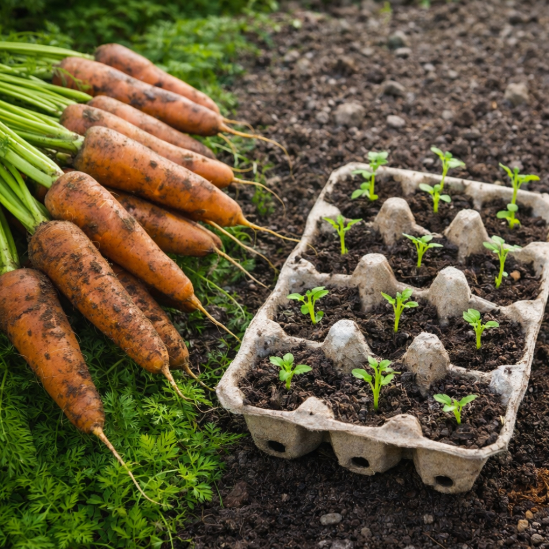 🥕 Cultiver des carottes sans effort : l’astuce écologique qui change tout au potager