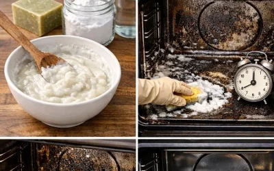 Comment nettoyer un four encrassé et enlever l’huile brûlée naturellement ?