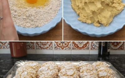 Craquelés au Citron : Biscuits Fondants et Intensément Parfumés