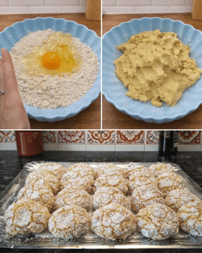 Craquelés au Citron : Biscuits Fondants et Intensément Parfumés