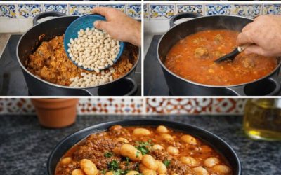 Haricots blancs et bœuf mijoté aux épices