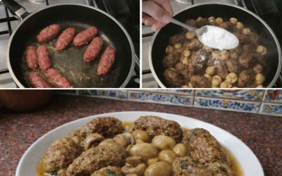 Meilleure Recette de Boulettes de Viande aux Champignons Moelleuses avec Sauce Onctueuse