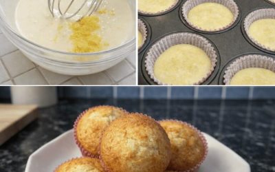 Muffins au Citron Sans Sucre : Moelleux et Naturellement Gourmands