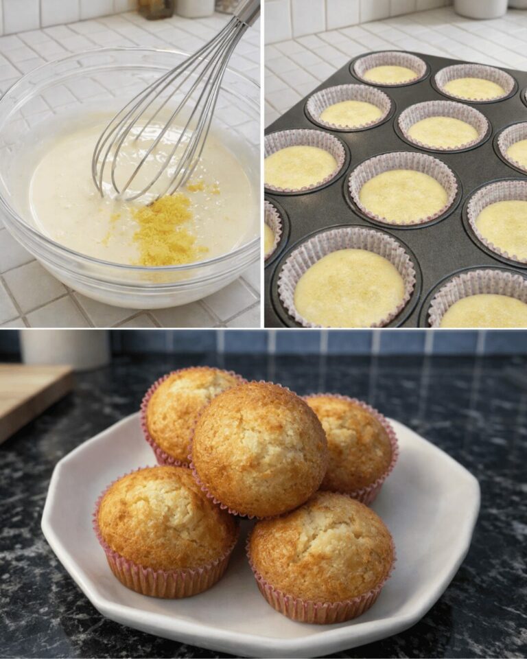 Muffins au Citron Sans Sucre : Moelleux et Naturellement Gourmands