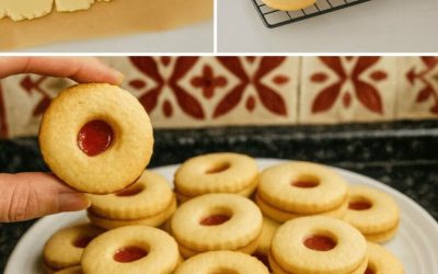 Biscuits Sablés de Noël à la Confiture (Recette Fondante & Facile) 🎄