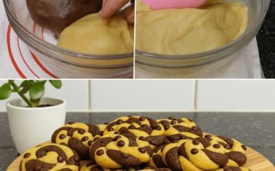 Cookies Torsadés Sans Beurre – Ultra Fondants & Bicolores