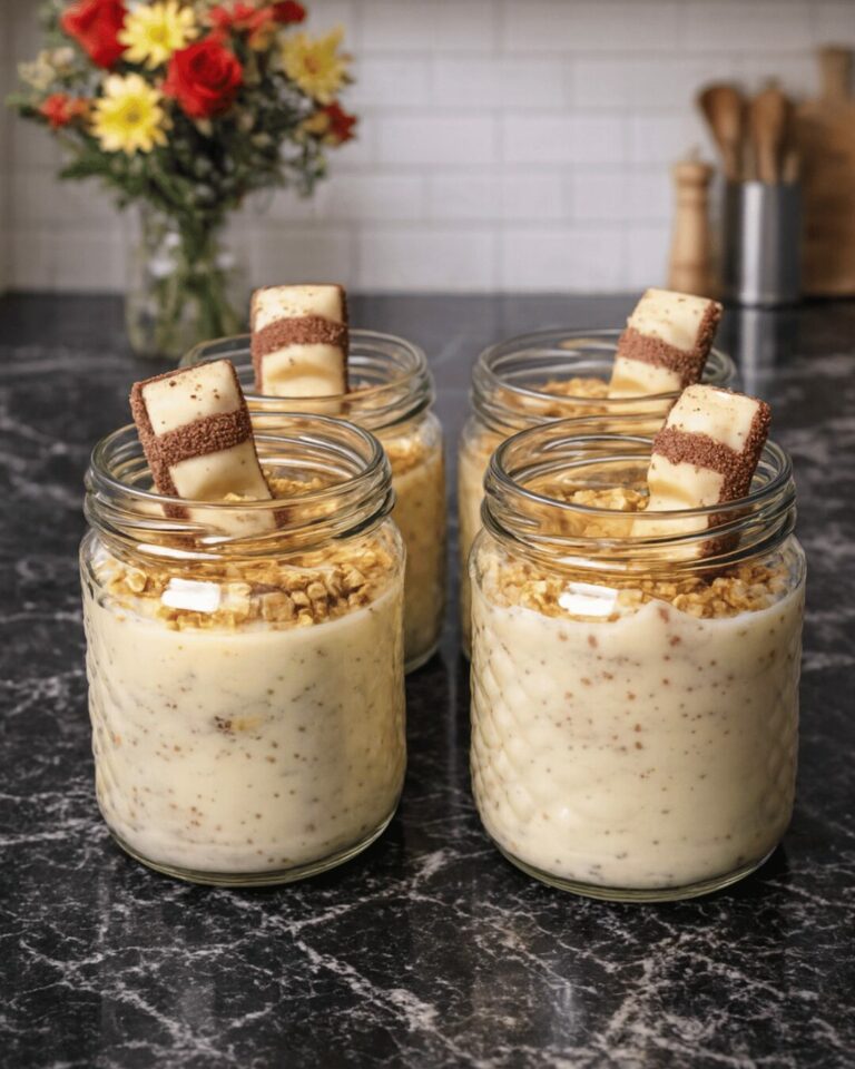 Crème Dessert Chocolat au Kinder Bueno White
