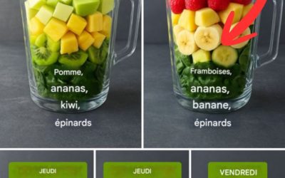 Des smoothies verts pour tous les jours de la semaine – un regain d’énergie naturel pour la santé et