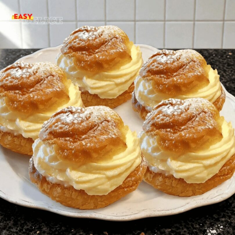 Les Choux à la Crème Pâtissière : Les Secrets pour des Choux qui Gonflent Toujours