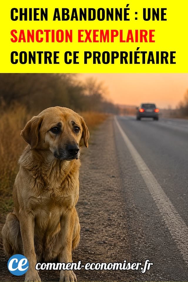 Il abandonne son chien au bord de la route : la peine prononcée est bien plus lourde que prévu