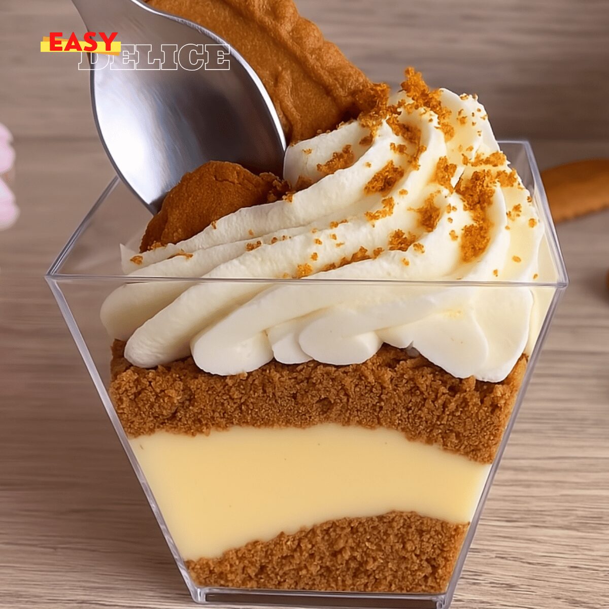 Recette de Mousse au Spéculoos : Un Dessert Onctueux et Gourmand