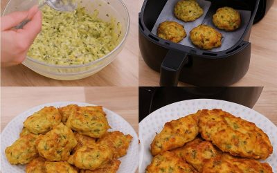 Recette de Beignets de Courgettes Airfryer : Croustillants et Savoureux