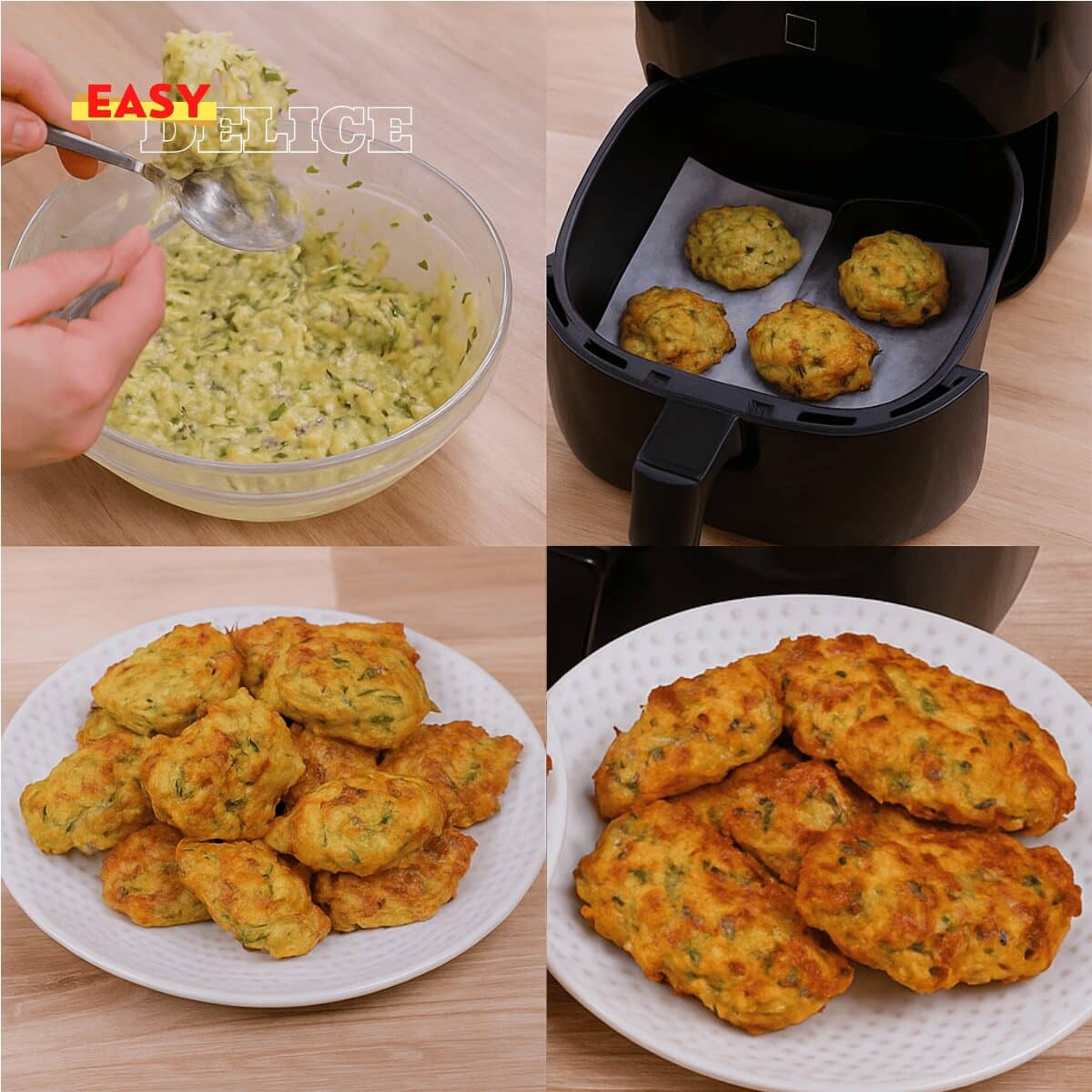 Recette de Beignets de Courgettes Airfryer : Croustillants et Savoureux