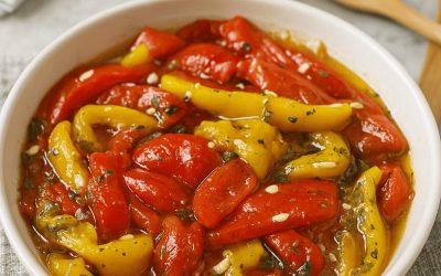 Poivrons Grillés au Air Fryer – La Recette Parfaite pour l’Été