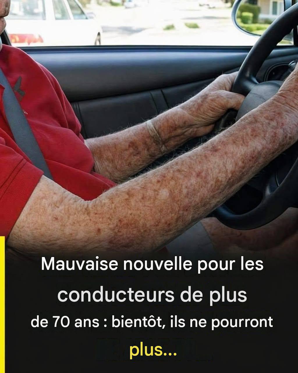 Conducteurs de plus de 70 ans : les nouvelles exigences qui redéfinissent la conduite (troisième place) Lire la suite dans le premier commentaire