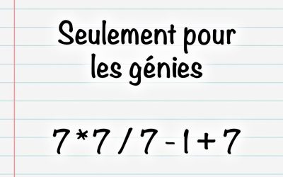 96 % des gens échouent à résoudre cette équation pourtant toute simple