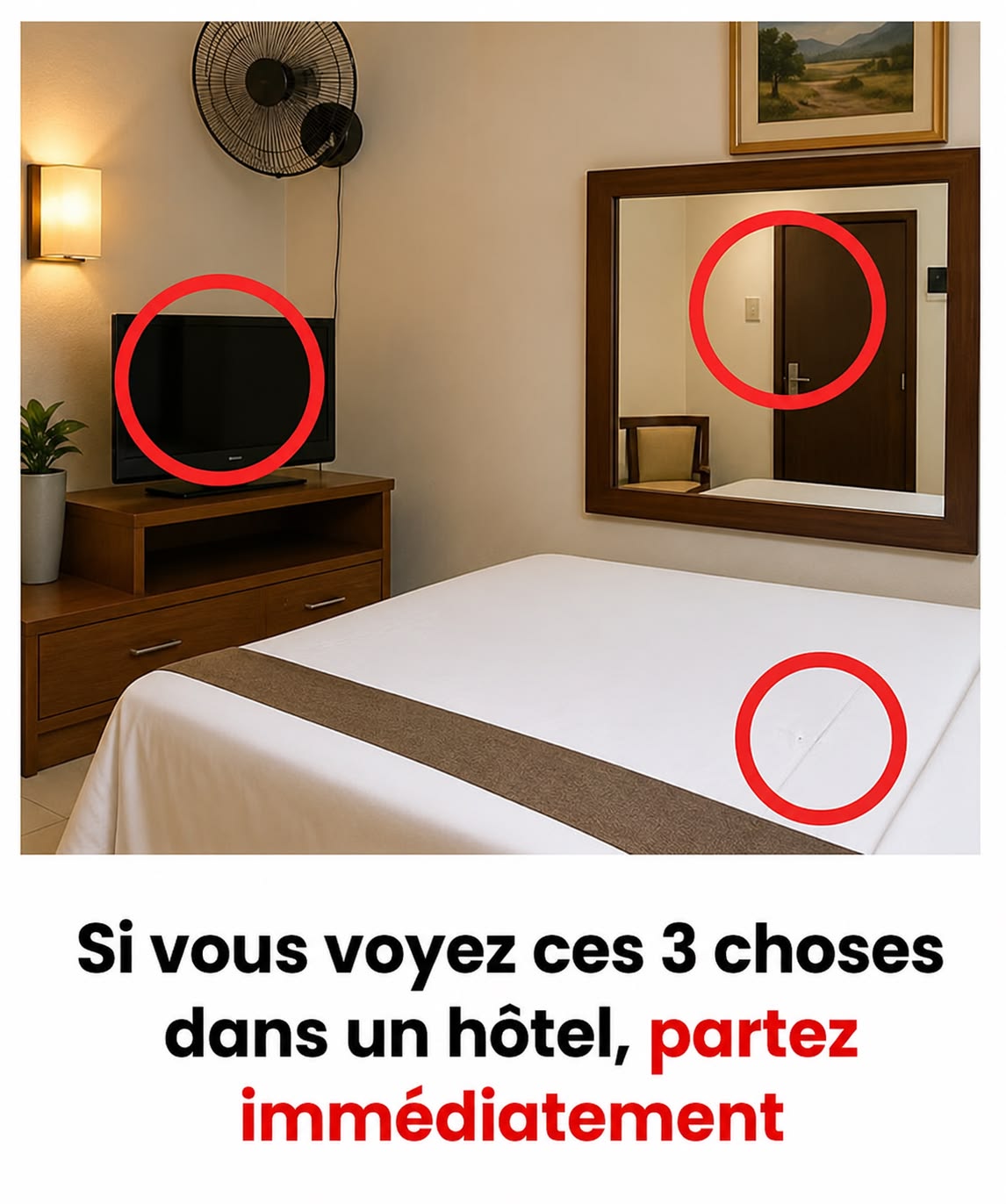 Hôtel : 3 détails troublants à surveiller dans votre chambre pour votre sécurité
