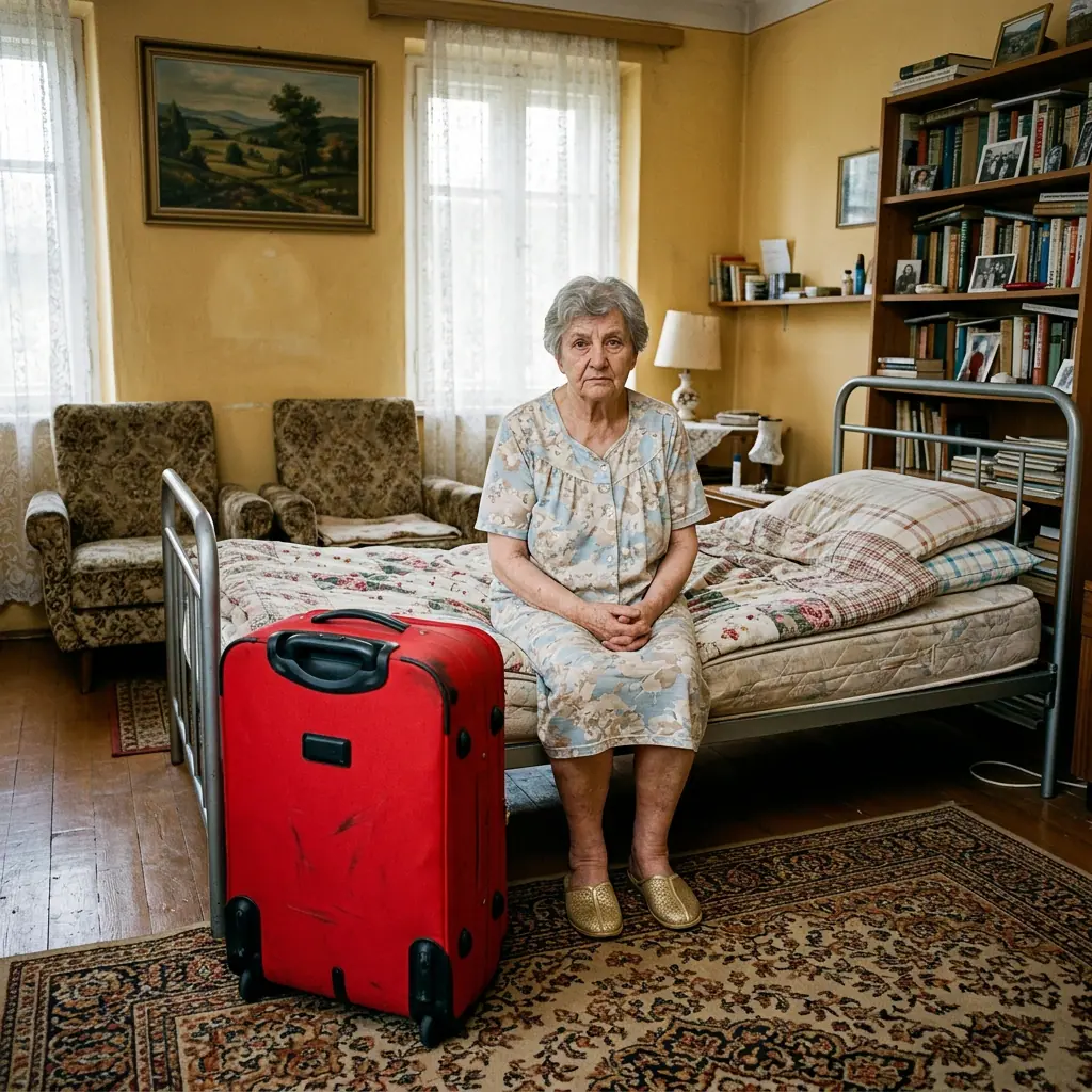 À 67 ans, opérée de la hanche, elle pensait trouver refuge chez son fils — mais sa belle-fille lui fit comprendre qu’elle était de trop