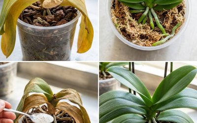 Ce geste simple peut redonner vie à votre orchidée fanée : ne la jetez plus !
