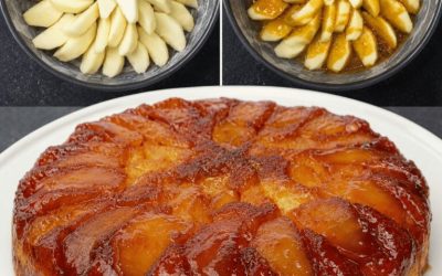 Gâteau Tatin aux Pommes Caramélisées — Moelleux & Gourmand
