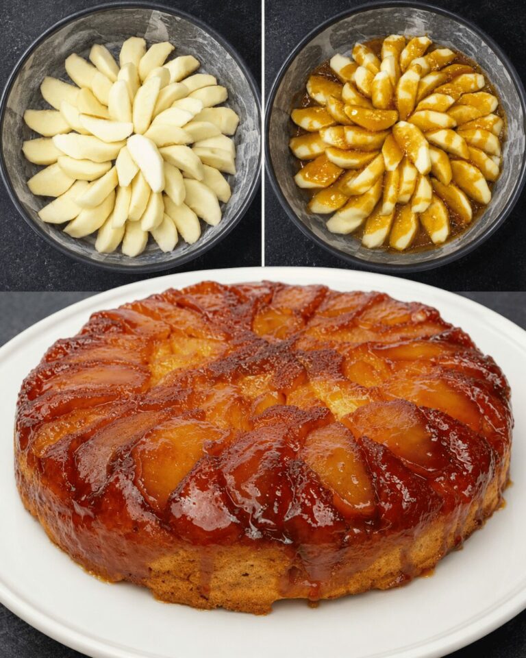 Gâteau Tatin aux Pommes Caramélisées — Moelleux & Gourmand