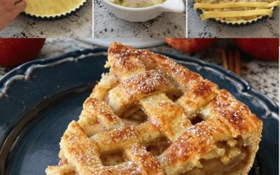 Tarte aux Pommes à la Française — Pâte Sablée Maison & Treillis Doré