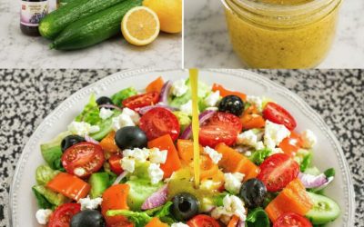 Salade Grecque & Sa Sauce Spéciale Maison — Comme au Restaurant !