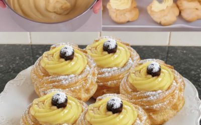 Choux à la Crème Façon Italienne — Légers, Gourmands et Irrésistibles !