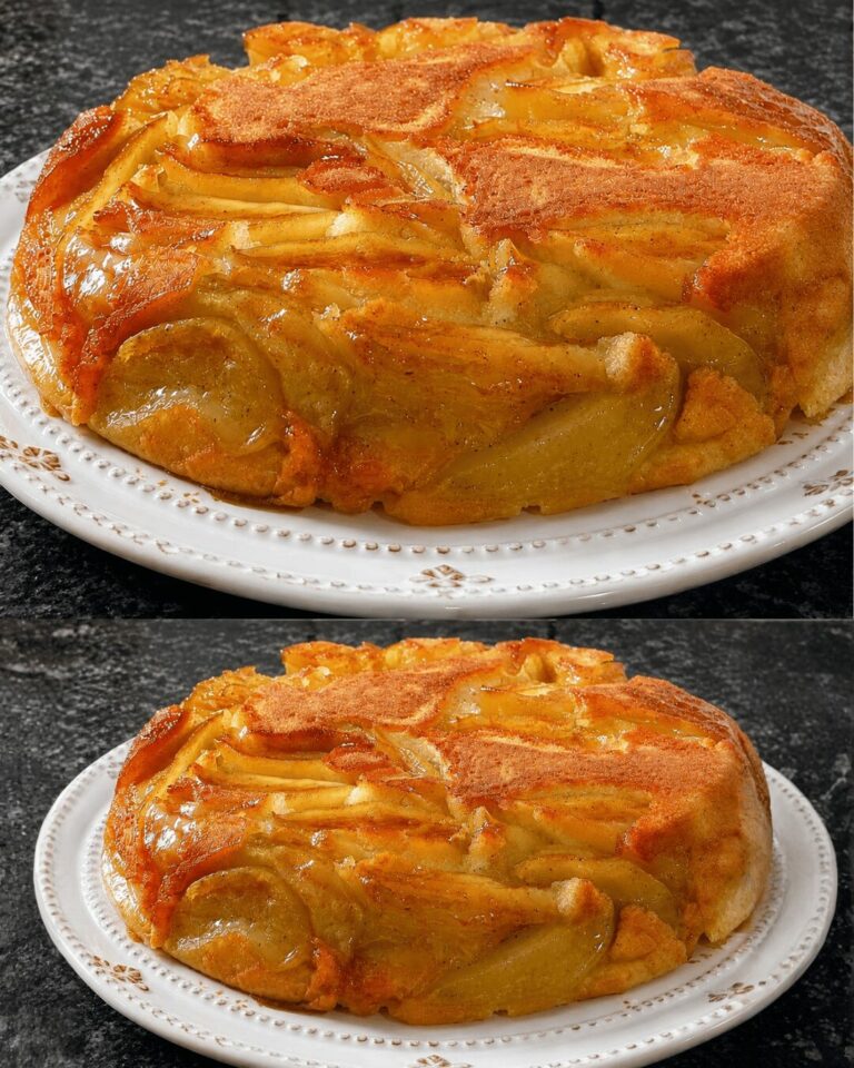 Tarte aux Pommes Caramélisées à la Poêle (Sans Four) — Fondante, Moelleuse et Ultra Gourmande !