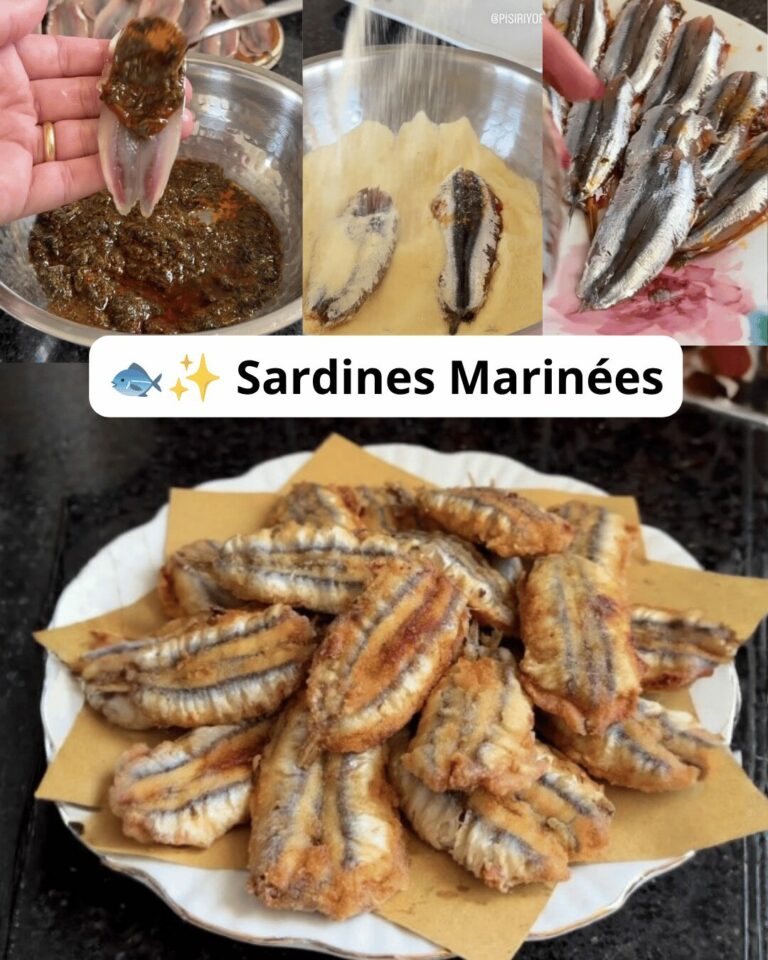 Sardines Marinées et Frites : Ultra Croustillantes à la Chermoula