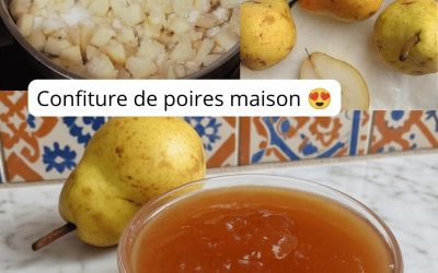Confiture de Poires Maison — Fondante, Parfumée & Facile à Réussir !