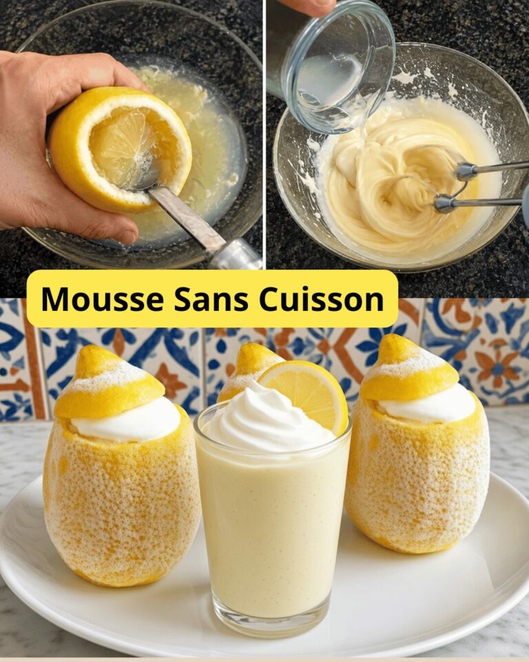Verrines Citron Givrées — Mousse Sans Cuisson, fraîche et ultra crémeuse !