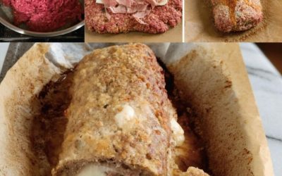 Roulé de Viande Farci Fromage Fondant (Recette Italienne Inratable)