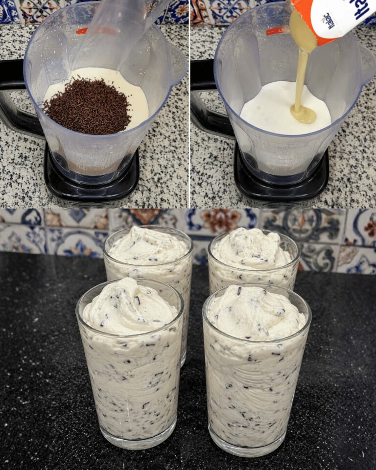 Mousse Chantilly aux Vermicelles de Chocolat — Prête en 5 Minutes et Ultra Gourmande !