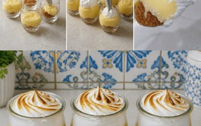 Verrines Citron Meringuées (Façon Dessert de Chef)