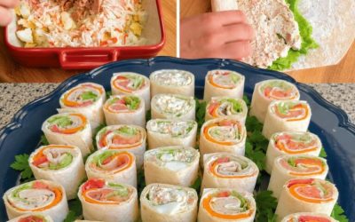 Wraps Apéritifs Gourmands (Faciles & Ultra Frais)