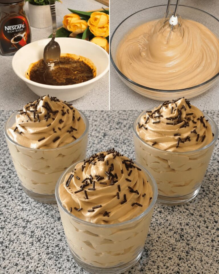 Mousse au Café Ultra Légère et Crémeuse (Version Premium)
