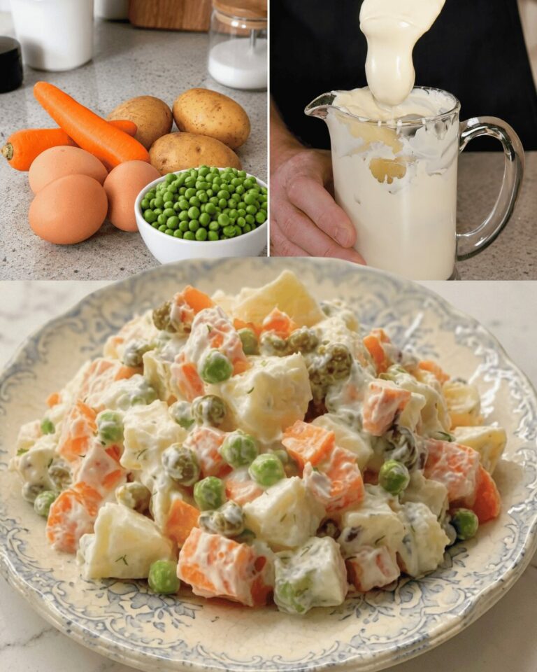 Salade de Pommes de Terre — Sauce Spéciale Maison Ultra Crémeuse