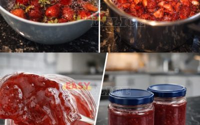 Confiture de Fraises – Qualité “grandes marques” (texture parfaite & longue conservation)