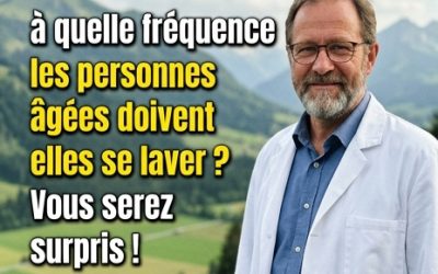 Après 70 ans, combien de douches par semaine faut-il vraiment prendre ? La réponse des médecins
