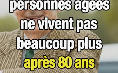 Ce qui rend vraiment heureux après 80 ans (et ce n’est pas ce qu’on croit)